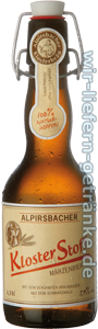 Alpirsbacher Kloster Stoff Märzenbier Bügelflasche
